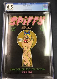 CGC 6.5 COMIC ~ SPIFFY STORIES #1 ~ PRINT MINT 11/69 - Picture 1 of 5