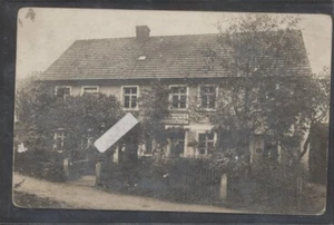 Haus Bäckerei Bäcker August König alte Fotokarte - Bild 1 von 2