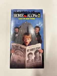 Home Alone 2 Lost in New York VHS 1993 Macaulay Culkin Rare Life Cereal Tab - Picture 1 of 8