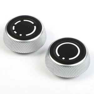 OE Front Dashboard Radio Volume Knob Button Cover Cap for Porsche Macan 2014-16 - Picture 1 of 13