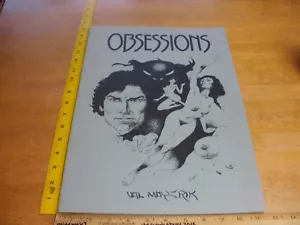 OBSESSIONS Fantasy Kunst Portfolio Val Mayerik nummeriert signiert 1980 Howard theDuck - Bild 1 von 12
