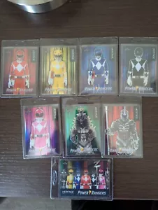 2024 National NSCC Heritage Leaf Hasbro Power Rangers 8 Card Promo Set # /500 - Picture 1 of 11