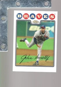 2008 TOPPS CHROM Refraktor #142 John Smoltz SP! SELTEN! HOF! MUTIG - Bild 1 von 2