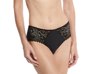 Maison Lejabi 272109 Women's Lace Trim Bikini Briefs Underwear Size S - Picture 1 of 2