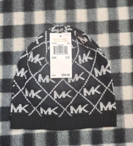 NWT Michael Kors Beanie Women Black - Picture 1 of 3