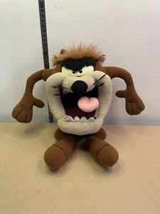 Looney Tunes Taz Tasmanischer Teufel Plüschtier Stofftier Vintage Looney Tunes - Bild 1 von 2