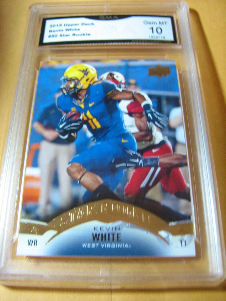 Kevin White Bears 2015 cubierta superior Star Rookie RC # 50 grado 10 Foto 1 de 1