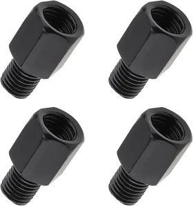 4 Pezzi Universale Adattatore per Specchietto per Moto, Viti per Specchietto Ret - Foto 1 di 12
