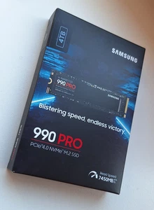 SSD 4 To Samsung 990 PRO M.2 Solid State Module (SSM) (MZ-V9P4T0BW) NVMe PCIe 4.0 - Photo 1/13
