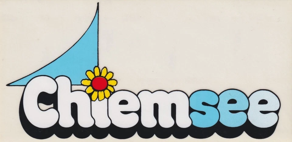 Alter Aufkleber/Sticker CHIEMSEE / BAYERN '80er/'90er - Bild 1 von 1