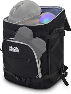 Skirucksack Herren, 64L + 19 Fächer, Große wasserdichte Skitasche (Unisex, mit S - Bild 1 von 7