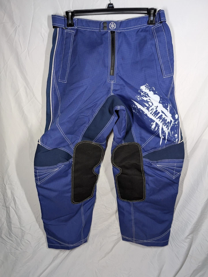 Pantalones de motocross Yamaha equipo de rifing para hombre talla 36 azul BMX  Foto 1 de 4