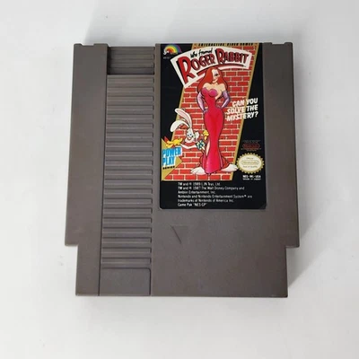 Who Framed Roger Rabbit (Nintendo NES, 1989) - Tested & Authentic - Fast Ship! - Image 1 of 4