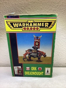 Warhammer 40k ORK DREADNOUGHT Metal OOP Complete In Box BD7519 - Picture 1 of 5