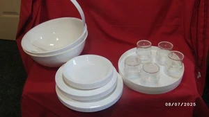 Set da picnic Guzzini Pic Boll vintage anni 70 italiano per 6 - Foto 1 di 4