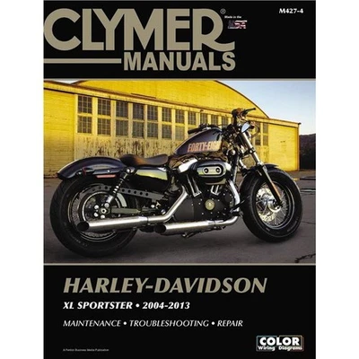 Clymer Street Bike Manual - Harley XL Sportster | M427-4 Foto 1 de 4