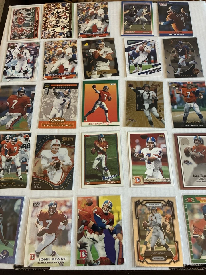 John Elway 50 Card Lot - Image 1 of 4