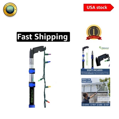 Lightweight Telescoping Extension Pole with Utility Hook -  Higher Safely - Image 1 of 4