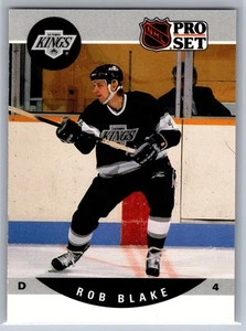 1990 Pro Set Rob Blake Rookie #611 Los Angeles Kings - Bild 1 von 2