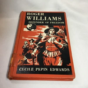 Roger Williams Defender of Freedom Library Cover Vintage 1957 HC - Picture 1 of 14