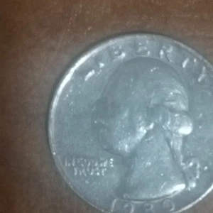 WASHINGTON QUARTER 1980 COIN UNITED STATES INCORRECT STRIKING Error - Picture 1 of 3