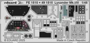 EDUARD FE1515 ZOOM SET LYSANDER MK.I/III 1/48 - Imagen 1 de 1