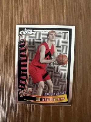 2023-24 Topps Chrome Gradey Dick Youthquake Rookie RC #YQ-10 Toronto Raptors - Image 1 of 2