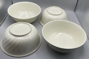 Vintage Get Tan Swirl Schüssel, Melamin Melmac 7-3/4" B x 3" T 24 Unzen Ramen Suppe Menge 4 - Bild 1 von 12