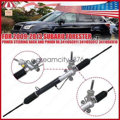 Estante y piñón de dirección asistida para Subaru Forester 34110SC012 2009-2013 Foto 1 de 4