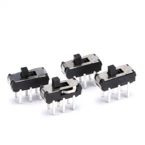 6 Pin Slide Switch 2 Position Toggle Switch DPDT PCB Breadboard Electronics DIY - Picture 1 of 4