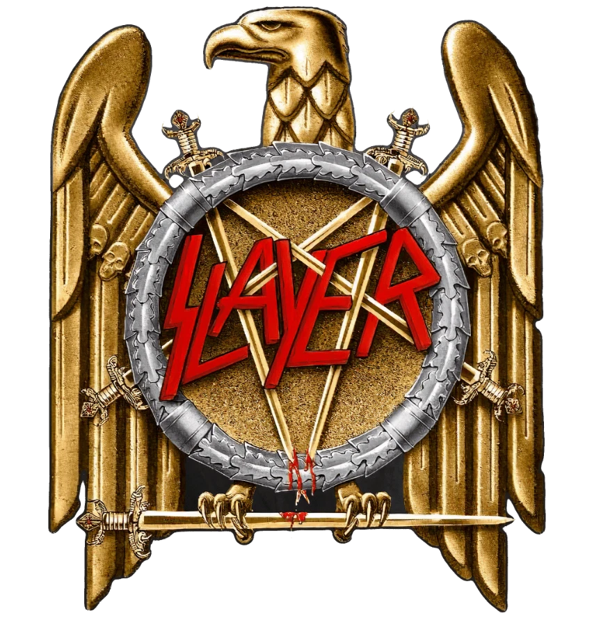 Slayer sticker eagle metal band skate cell laptop bumper vinyl decal