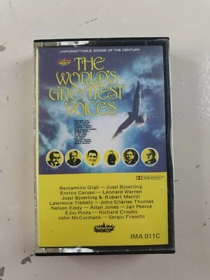 Vintage IMPACT Cassette Tape Opera THE WORLDS GREATEST VOICES Beniamino Gigli - Image 1 of 3