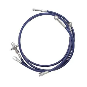 STREAMLINE FRONT BRAKE LINES LINE KIT UTV BLUE ARCTIC CAT WILDCAT 1000 12 13 - Picture 1 of 2