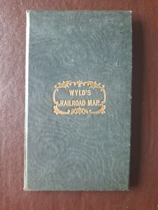 Wyld's Railroad Map of England & Wales 1836 - Very Rare - Undamaged - Picture 1 of 6