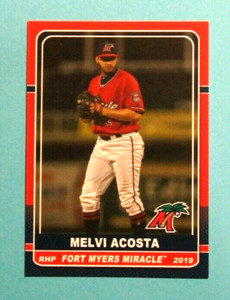 2019 Grandstand, Fort Myers Miracle - MELVI ACOSTA - Venezuela