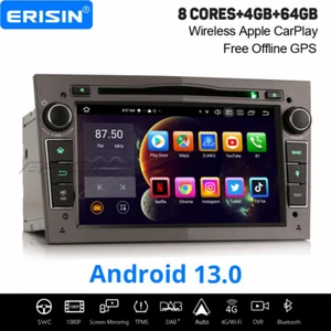 64GB Android 14 CarPlay Autoradio Navi Opel Astra H Corsa D Signum Zafira Vectra - Bild 1 von 21