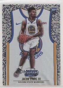 2018-19 Panini Threads Rookies Association Dazzle Jacob Evans III #127 Rookie RC