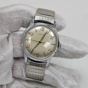 Vintage GRUEN men's manual winding watch 510Rss 17Jewels swiss 1960s - Picture 1 of 7