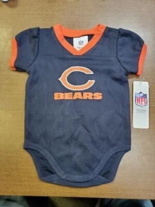 XX Z1 Brand New Chicago Bears Infant Onesie Sport NFL Team Apparel By Gerber - Picture 1 of 2