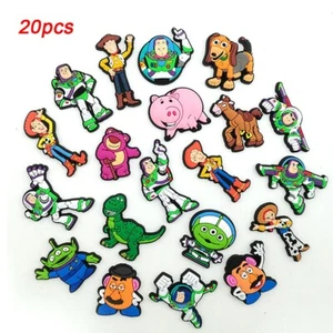 ·20Pcs/Set Buzz Lightyear Toy Story Shoe Charms for Croc Clog Clogs Accessoriesゞ - Picture 1 of 8