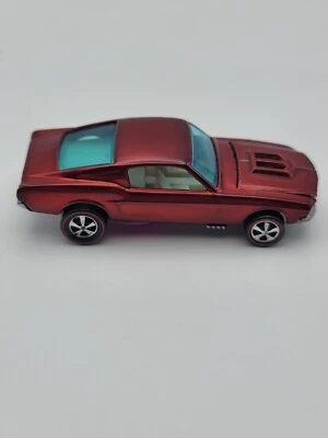 Mustang personalizado Hot Wheels Redline 1968 rojo EE. UU. reproducción OHS Foto 1 de 4