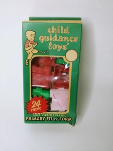 Vintage Child Guidance Toys Primary Fit n' Form Set New in Box *HARD TO FIND* - Picture 1 of 6