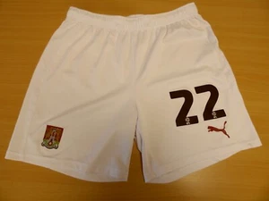 NORTHAMPTON TOWN FC | 22 | AKIN ODIMAYO | PANTALONES CORTOS USADOS A JUEGO 2023/2024 | Talla XL - Imagen 1 de 3