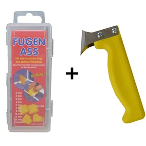 Fugen Ass Standard + Fugenmesser - Fugenass Fugenglätter Fugengummi Fugenformer - Bild 1 von 2