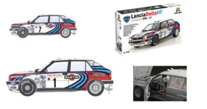 Modellino auto kit di montaggio da montate Italeri LANCIA DELTA HF scala 1:12 - Foto 1 di 1