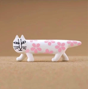 Lisa Larson Small Figurine Miniature Mikey Collection vol.2 sakura cat very cute - Picture 1 of 2
