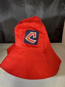 Vintage Cleveland Indians MLB Baseball C Logo Bucking Fishing Hat Cap MedIum - Picture 1 of 4