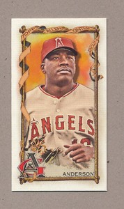 Garrett Anderson 2023 Topps Allen & Ginter Mini Short Print #301 Angels SP
