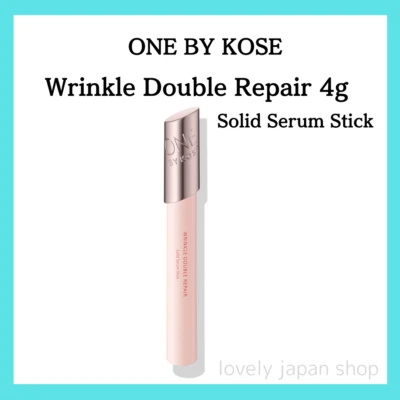 Suero sólido blanqueador ONE BY KOSE doble reparación arrugas 4 g Japón Foto 1 de 4