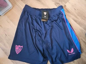 Castore Sevilla FC Herren Trainingsshorts Größe Medium neu mit Etikett - Bild 1 von 5